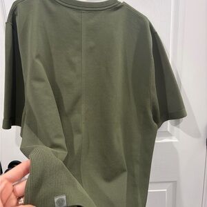 lululemon athletica Men's Short Sleeve Tee in Olive Green